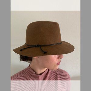 Wool Fedora Hat Womens